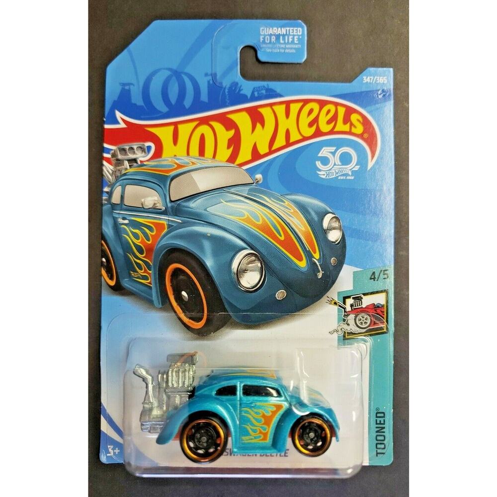2018 Hot Wheels‎ Volkswagen Blue Tooned #347 HW14